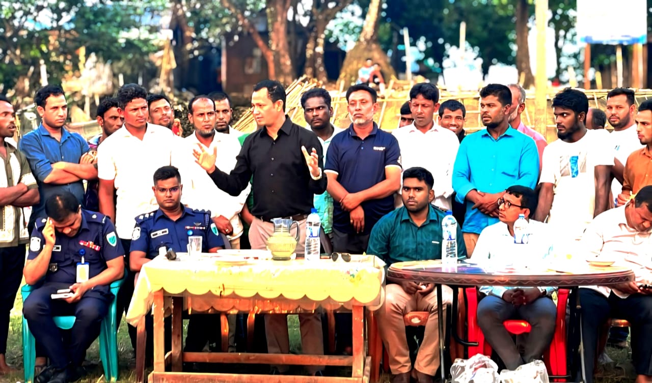 নিজ এলাকা তাহিরপুরে কৃষকদের সাথে এমপি কামরুলের মতবিনিময় সভা