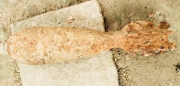 নোয়াখালী'র সোনাইমুড়ীতে মাটি খননের সময় মর্টার শেল উদ্ধার