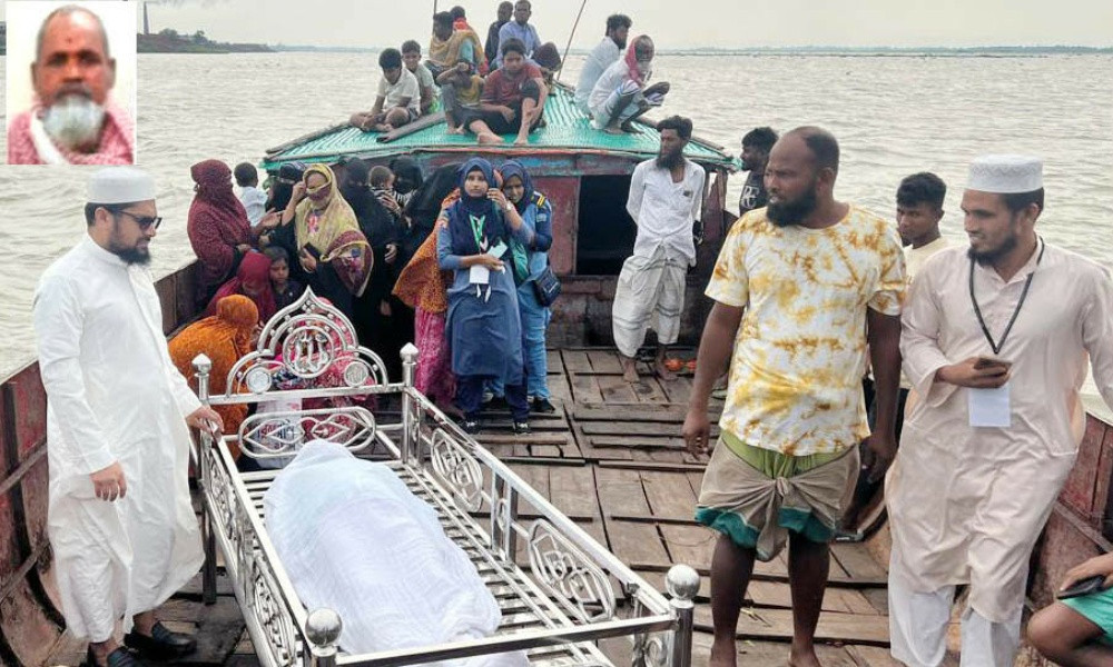 প্রধানমন্ত্রীর তত্ত্বাবধানে হজযাত্রীর মরদেহ পৌঁছে দেওয়া হলো গ্রামের বাড়ি ভৈরবে