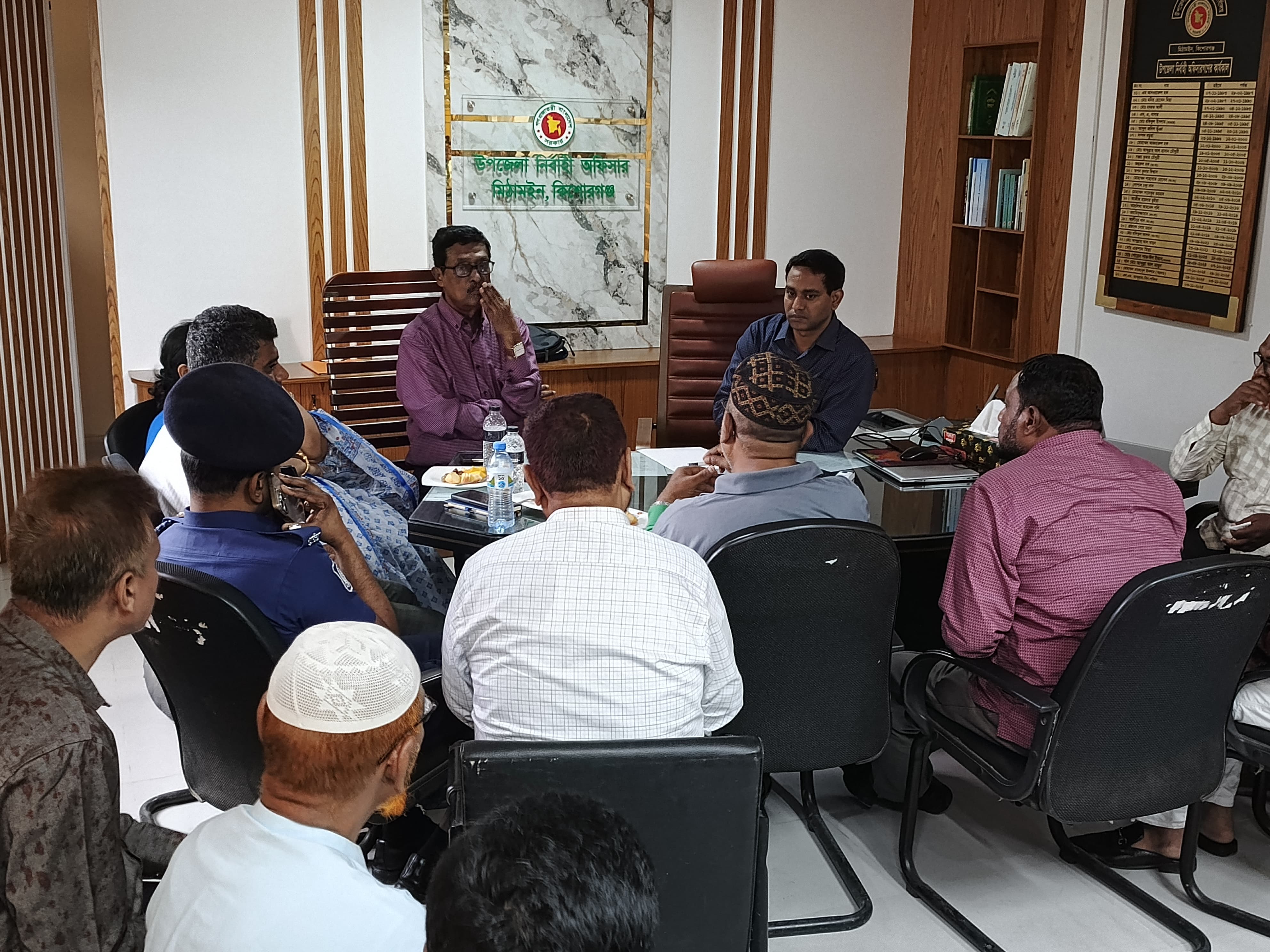 ক্ষতিগ্রস্ত কৃষকদের তালিকা প্রনয়নে অনিয়ম বরদাস্ত করা হবে না-বীর মুক্তিযোদ্ধা ফজলুর রহমান এমপি