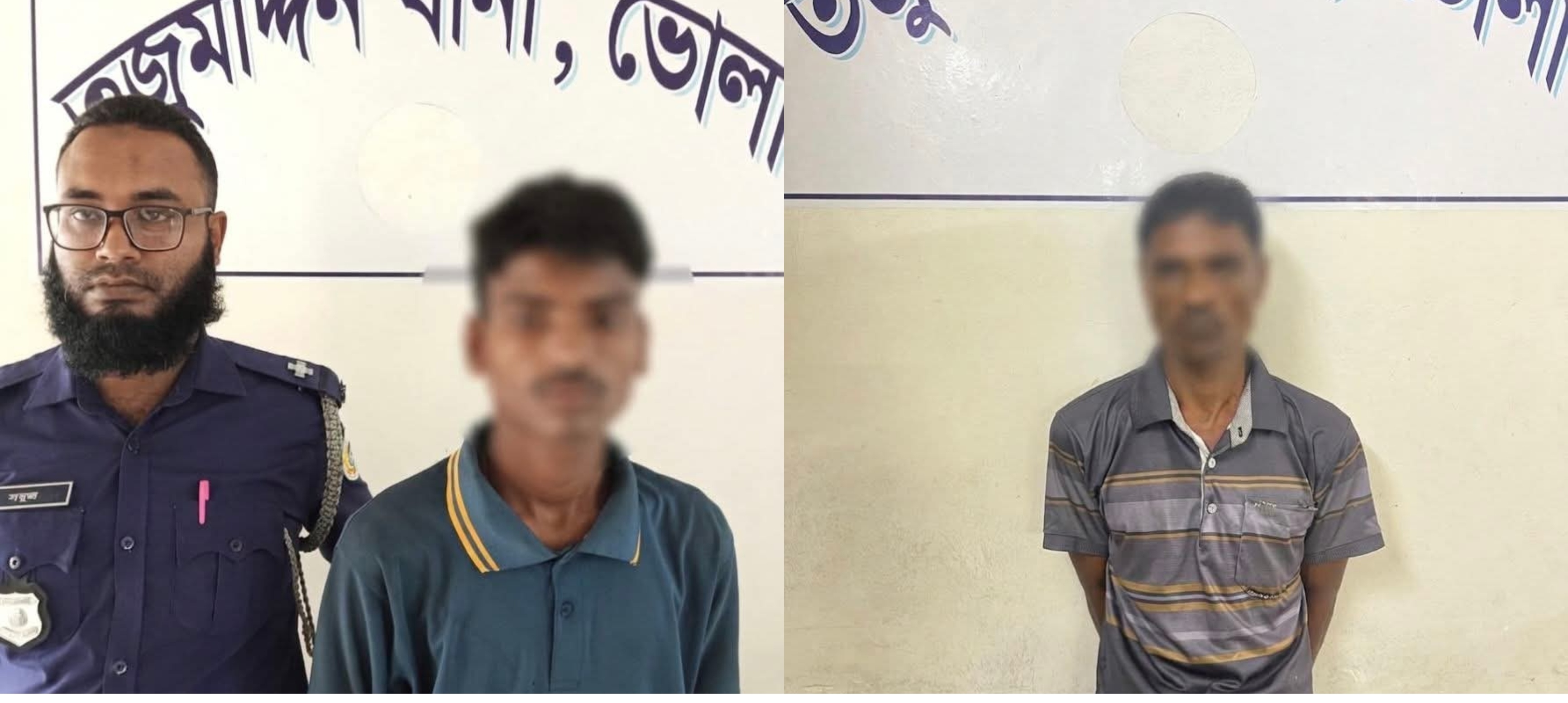 তজুমদ্দিনে চেতনানাশক মিশিয়ে চুরি ও হত্যা: রহস্য উদ্ঘাটন, প্রধান আসামীসহ গ্রেফতার ২