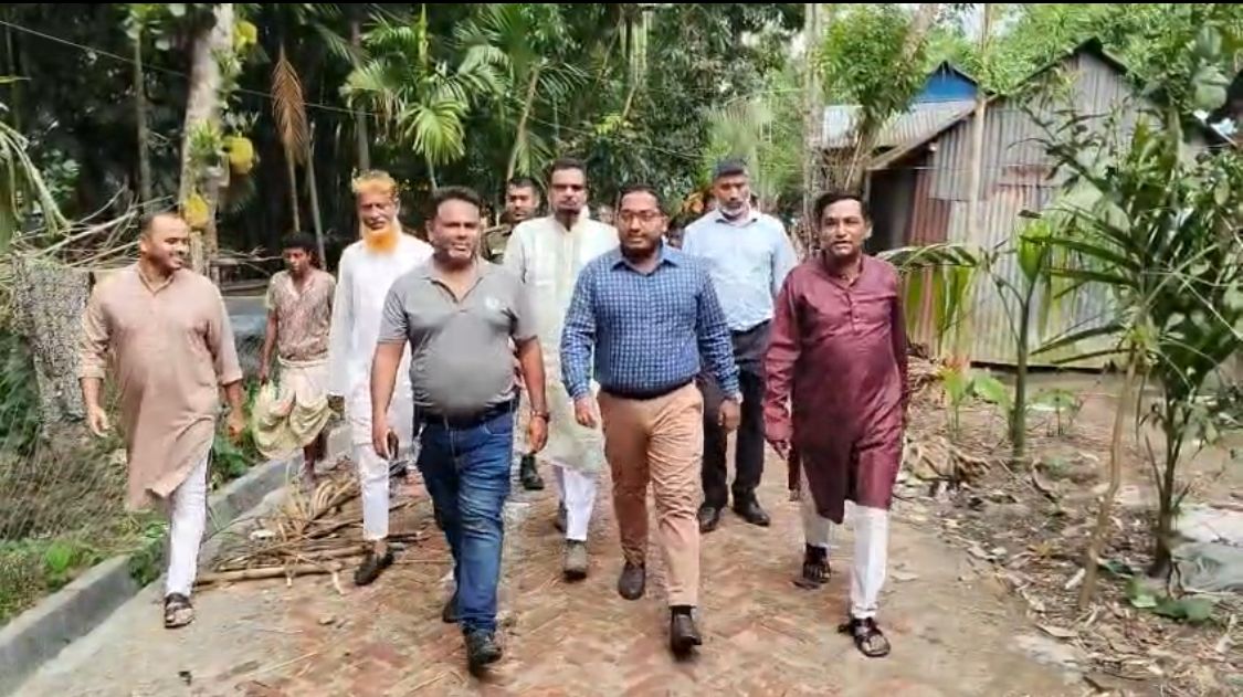 দৈনিক প্রতিদিনের কাগজ-এ সংবাদ প্রকাশের পর ঘটনাস্থল পরিদর্শন করলেন ইউএনও