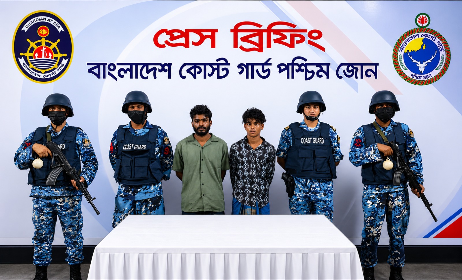 সুন্দরবনে পর্যটক রিসোর্টে ডাকাতির চেষ্টা: কোস্ট গার্ডের অভিযানে আটক ২