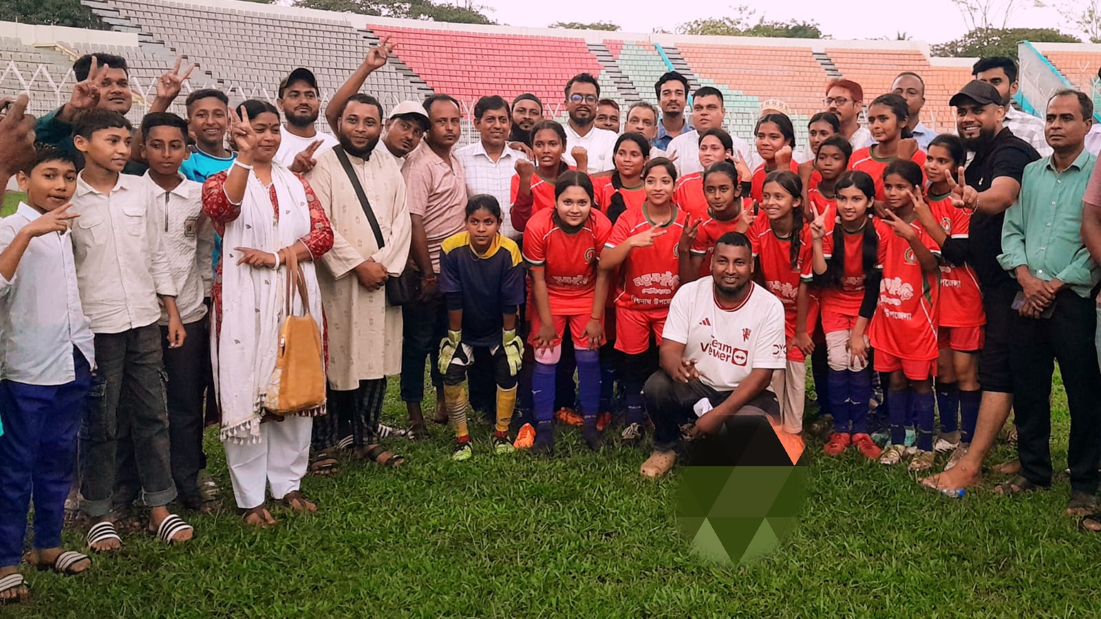নতুন কুঁড়ি স্পোর্টস অনুর্ধ্ব-১৪ বালিকা ফুটবলে চ্যাম্পিয়ন বিশ্বনাথ উপজেলা