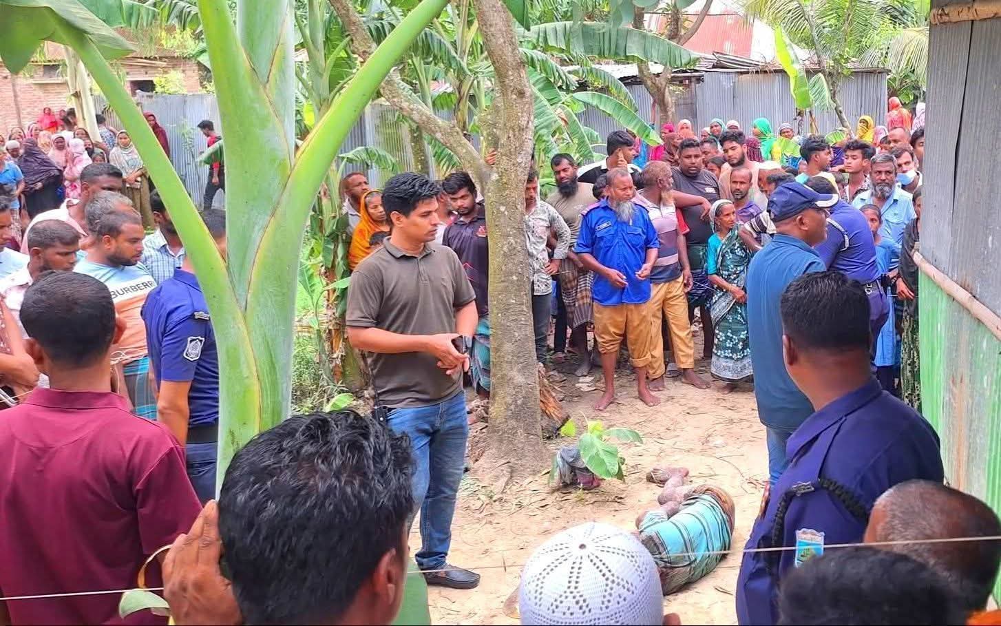 বগুড়ার শিবগঞ্জে ধানক্ষেত থেকে  মিস্ত্রির লেবারের মরদেহ উদ্ধার