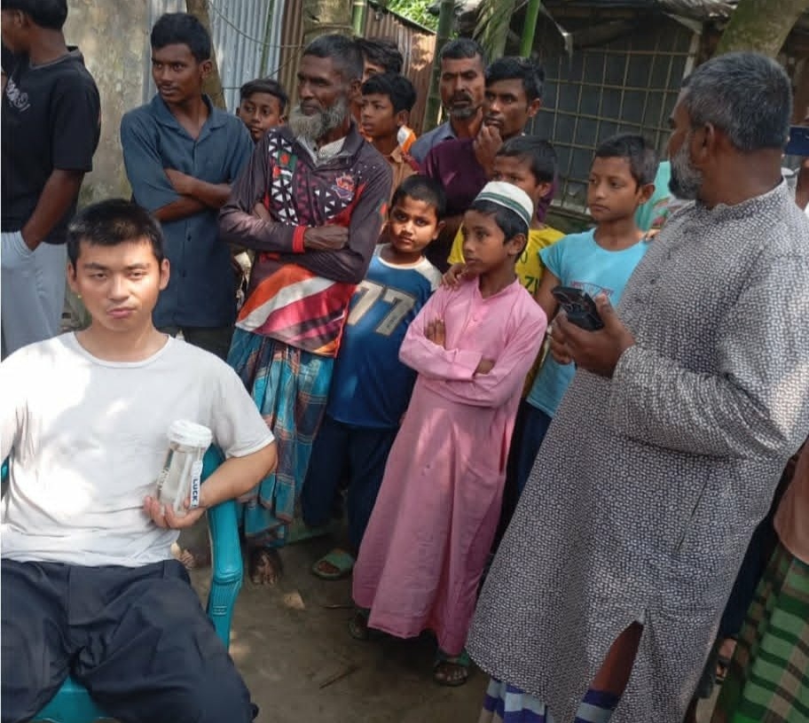 কিশোরগঞ্জের ইটনায় প্রেমের টানে চীনের যুবক