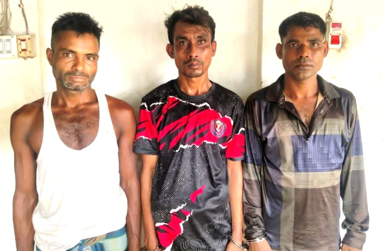 তাহিরপুরে বাণিজ্য এলাকা বাদাঘাট ইউনিয়নে ইয়াবাসহ তিন শীর্ষ মাদক কারবারি আটক