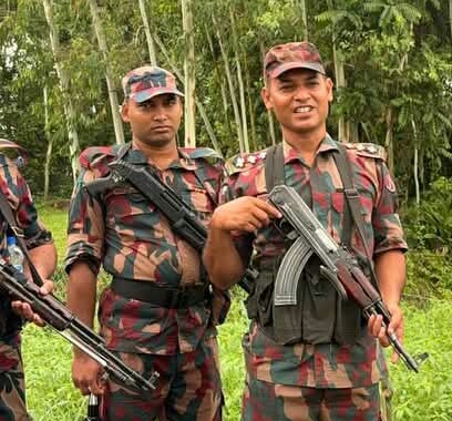 হোসেনপুরে আলোচনার কেন্দ্রবিন্দুতে বিজিবি সদস্য সুমন
