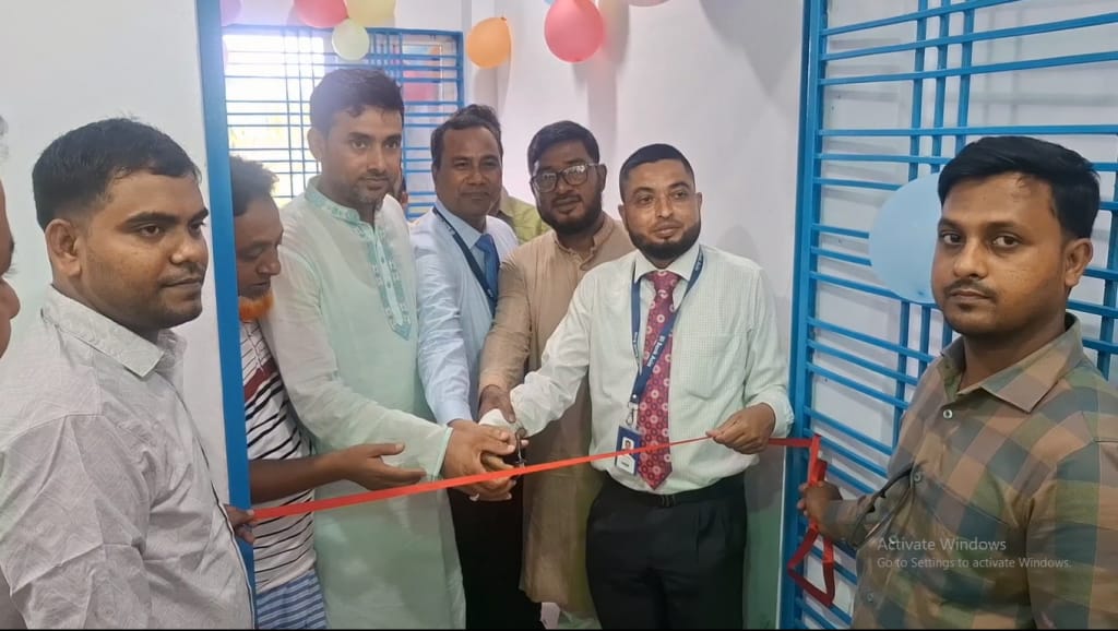 করগাঁওয়ে ব্যাংক এশিয়ার এজেন্ট ব্যাংকিং শাখার উদ্বোধন