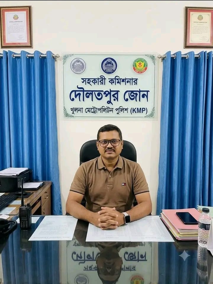 দৌলতপুর নতুন সহকারী পুলিশ কমিশনার শিহাব করিম