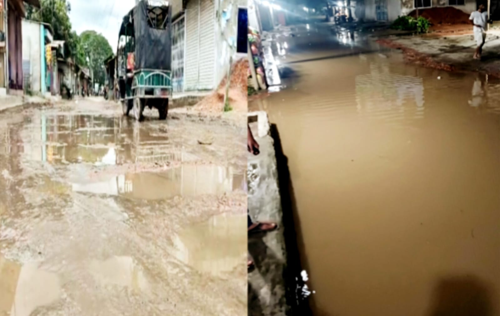 কাদা-জলে নাকাল ২ লাখ মানুষ: কটিয়াদীর জালালপুর সড়ক যেন এক মরণফাঁদ!