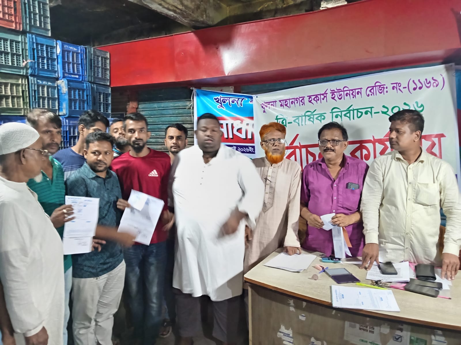 খুলনা মহানগর হকার্স ইউনিয়নের ত্রি-বার্ষিক নির্বাচন ১০ আগস্ট