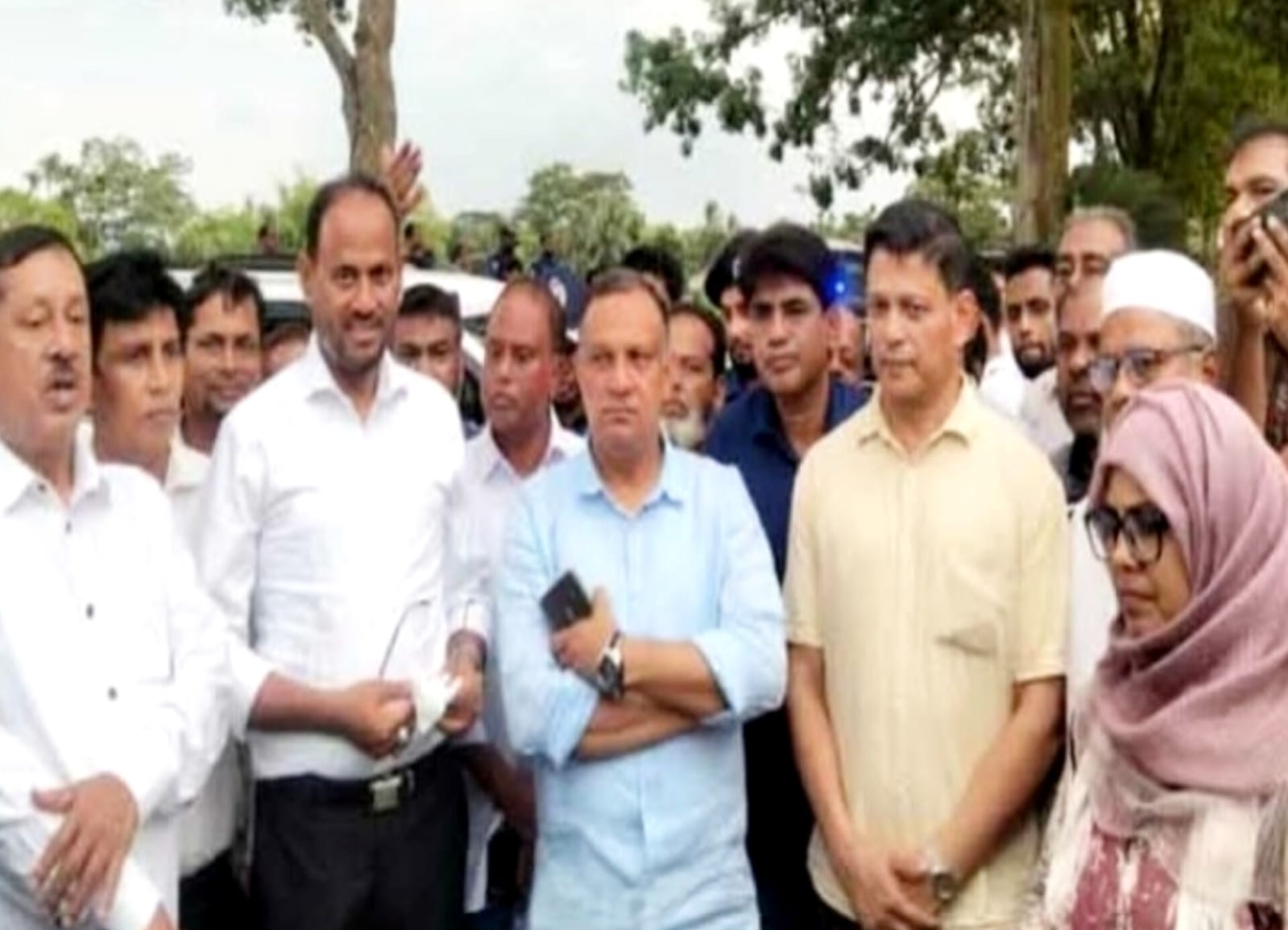 কটিয়াদীতে প্রধানমন্ত্রীর সফর ঘিরে ব্যপক প্রস্তুতি: পরিদর্শন করলেন দুই প্রতিমন্ত্রী
