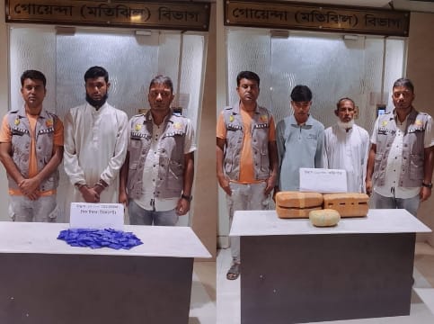 রাজধানীতে ১৩ হাজার পিস ইয়াবা ও ১১ কেজি গাঁজা উদ্ধার, গ্রেফতার ৩